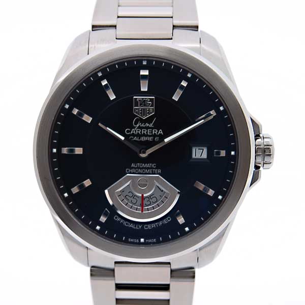 タグホイヤー　TAG HEUER　グランドカレラ　キャリバー6　WAV511A.BA0900　自動巻　SS　ブラック　新品