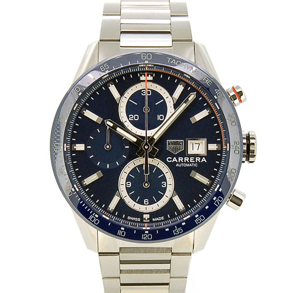 タグホイヤー　TAG HEUER　カレラ クロノグラフ キャリバー16　CBM2112.BA0651　41mm　SS　ブルー　自動巻　新品