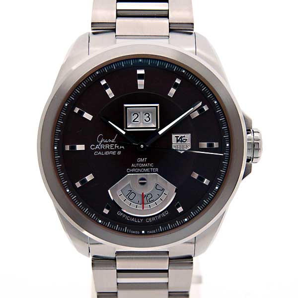 タグホイヤー　TAG HEUER　グランドカレラ　GMT　キャリバー8　SS　WAV5113.BA0901　ブラウン　新品
