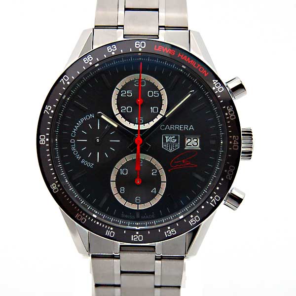 タグホイヤー Heuer カレラタキメーター ルイス ハミルトン Cv1m Ba0794 世界2500本限定 新品 Zetton ゼットン