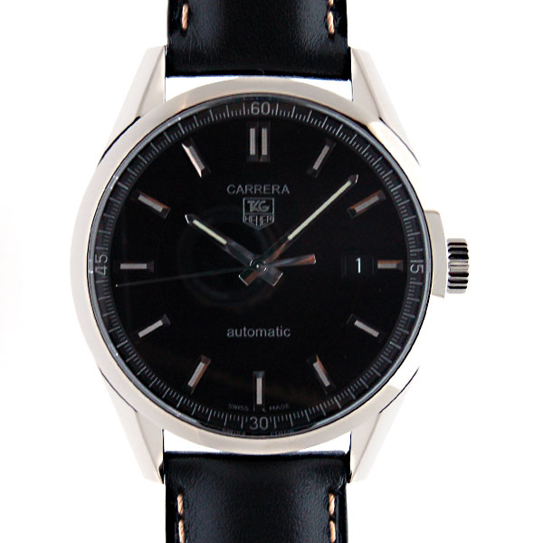 タグホイヤー　TAG HEUER　カレラ　WV211B.FC6202　SS　ブラック　自動巻　バックスケルトン　新品