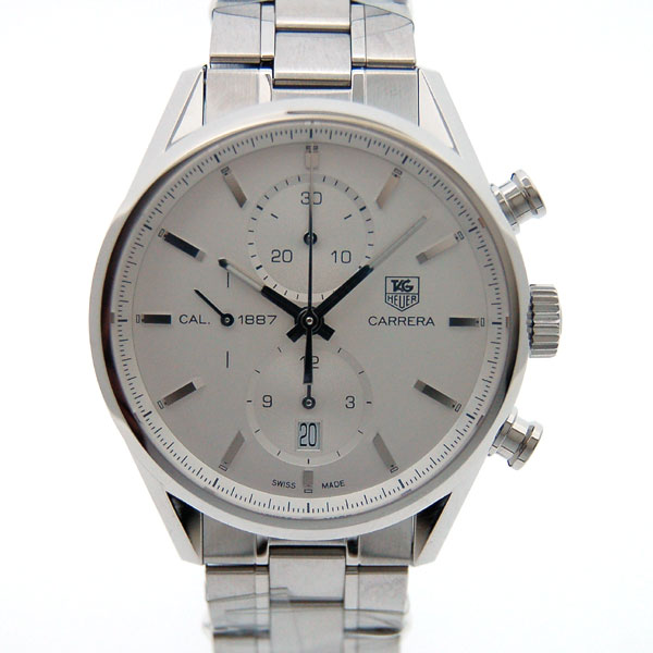 タグホイヤー　TAG HEUER　カレラクロノ　キャリバー1887　CAR2111.BA0720　41mm　SS　シルバー　自動巻　新品