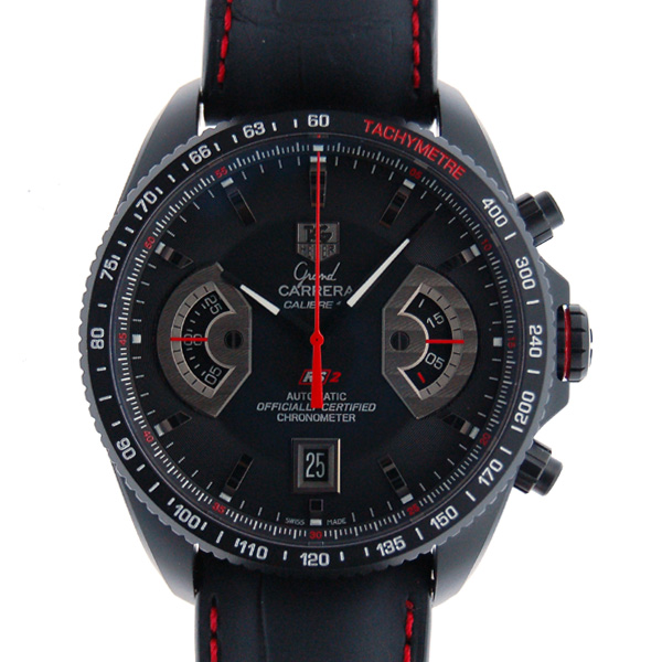 タグホイヤー　TAG HEUER　グランドカレラ　クロノグラフ　キャリバー17　RS2　CAV518B.FC6237　アウトレット　新品