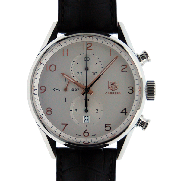 タグホイヤー　TAG HEUER　カレラクロノ1887　CAR2012.FC6236  SS　シルバー　金針　新品