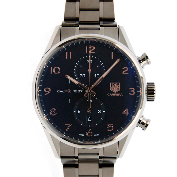 タグホイヤー　TAG HEUER　カレラクロノ1887　CAR2014.BA0796　SS　ブラック　金針　新品
