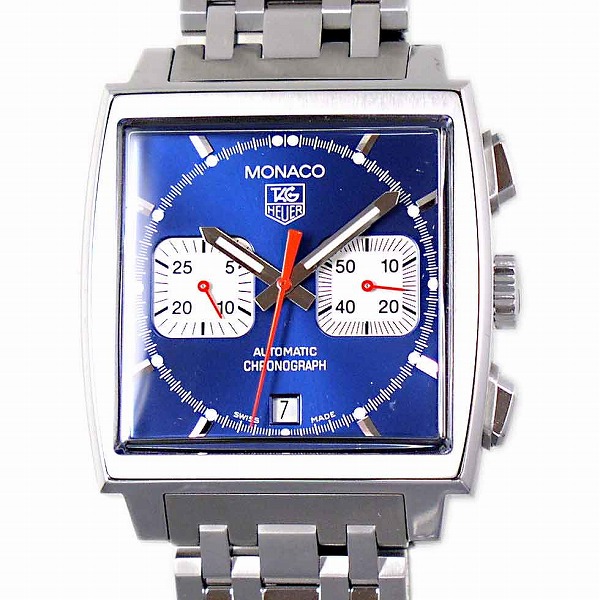 タグホイヤー　TAG HEUER　モナコ　CW2113　スティーブマックイーン　自動巻き　メンズ　復刻モデル　ステンレス