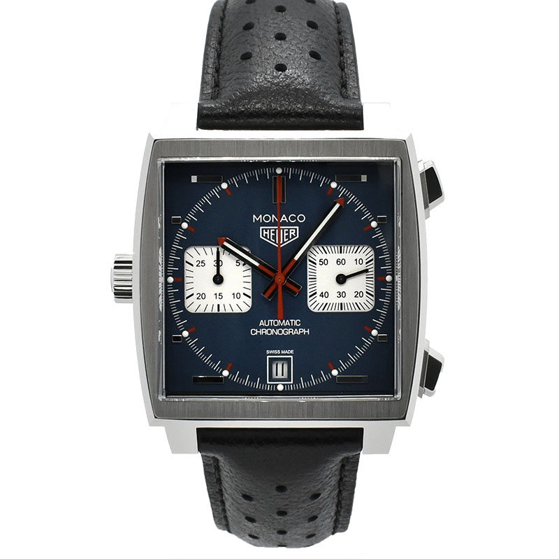 タグホイヤー　TAG HEUER　モナコ　クロノグラフ　Cal.11　スティーブマックイーン　CAW211P.FC6356　革ベルト　新品