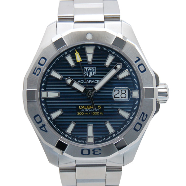 タグホイヤー　TAG HEUER　アクアレーサー　キャリバー5　ブルー　WAY2012.BA0927　43mm　新品