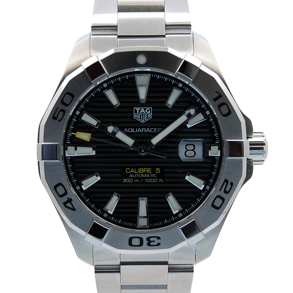 タグホイヤー　TAG HEUER　アクアレーサー　キャリバー5　WAY2010.BA0927　43mm　ブラック　新品