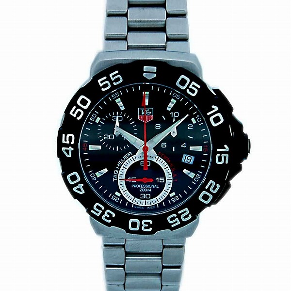 タグホイヤー　TAG HEUER　フォーミュラー1　クロノグラフ　CAH1110　クォーツ　ブラック　メンズ　海外先行発売の最新作！！