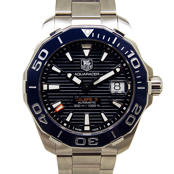 タグホイヤー　TAG HEUER　アクアレーサー　キャリバー5　WAY211C.BA0928　ブルー　新品