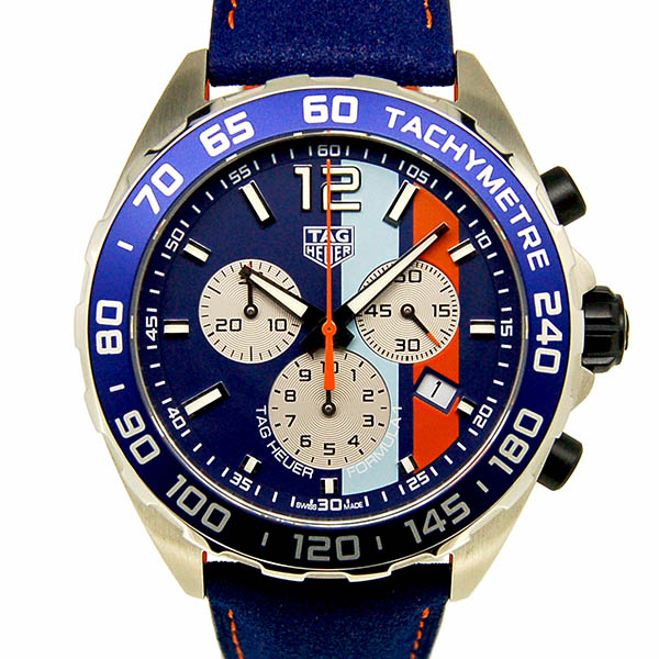 タグホイヤー　TAG HEUER　フォーミュラ1 クロノグラフ ガルフ スペシャルエディション　CAZ101N.FC8243　クォーツ　43mm　新品