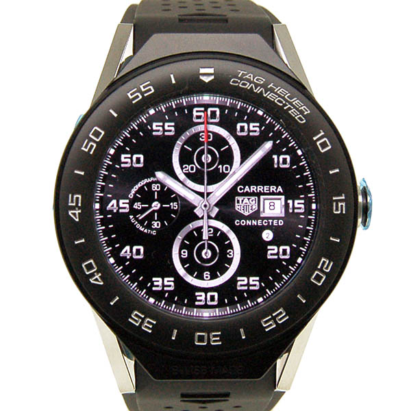 タグホイヤー　TAG HEUER　コネクテッド モジュラー　SBF818000.11FT8031　41mm　チタン　ラバーベルト　新品