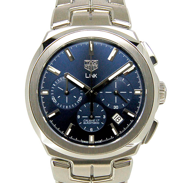 タグホイヤー　TAG HEUER　リンク キャリバー17 クロノグラフ　CBC2112.BA0603　41mm　ブルー　新品