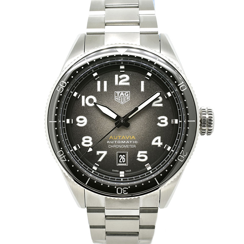 タグホイヤー　TAG HEUER　オータヴィア キャリバー5　WBE5114.EB0173　42mm　ブラック　新品