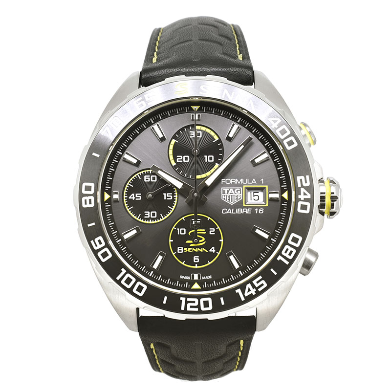 タグホイヤー　TAG HEUER　フォーミュラ1 キャリバー16 クロノグラフ アイルトン・セナ スペシャルエディション　CAZ201B.FC6487　44mm　新品