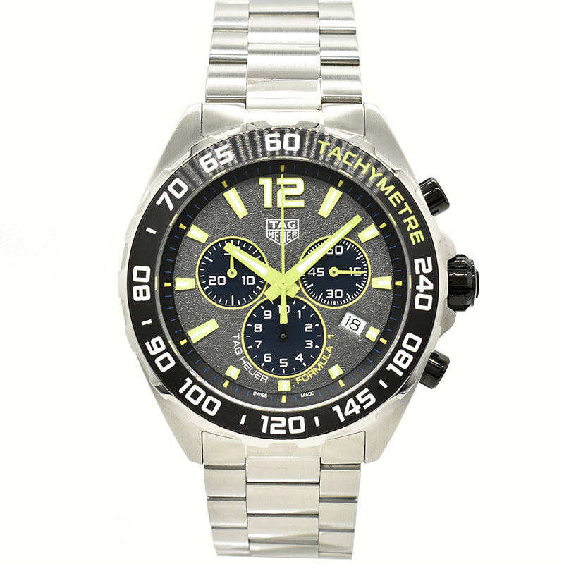 タグホイヤー　TAG HEUER　フォーミュラ1 クロノグラフ　CAZ101AG.BA0842　クォーツ　グレー　43mm　新品
