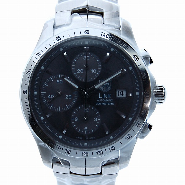 タグホイヤー　TAG HEUER　リンククロノグラフ　CJF2115.BA0594　SS　自動巻　グレー　新品