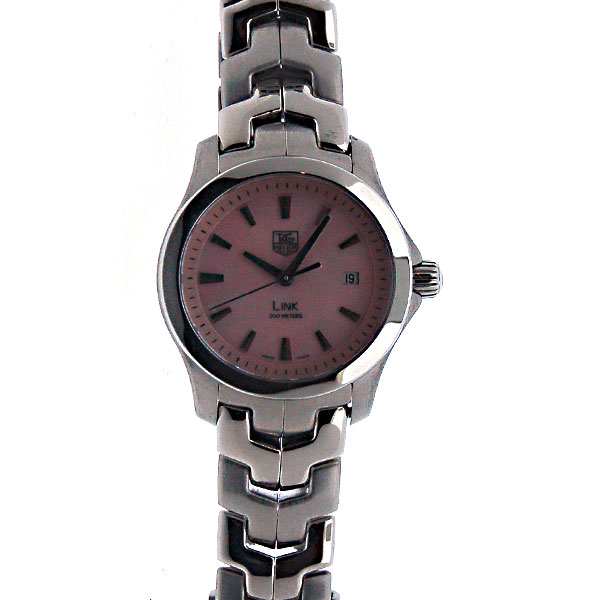 タグホイヤー　TAG HEUER　LINK　リンク　レディース　WJF1312.BA0573　SS　ピンクシェル　クォーツ　60%OFF　新品