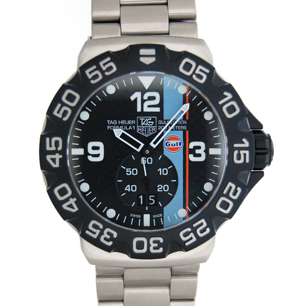 タグホイヤー　TAG HEUER　フォーミュラ1　グランドデイト　ガルフ　WAH1013.BA0860 　SS　200m防水　クォーツ　新品
