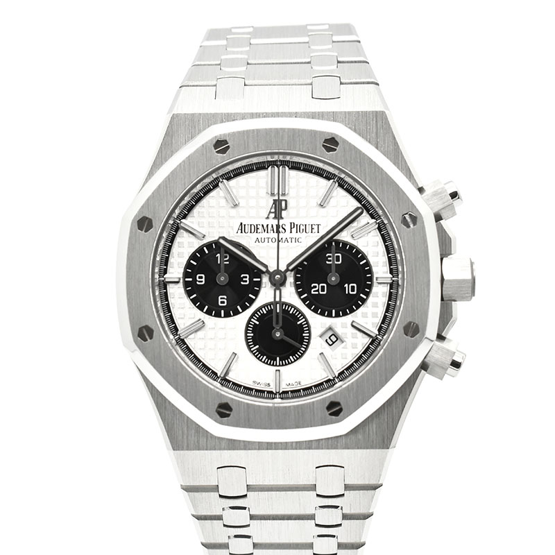 オーデマ・ピゲ　AUDEMARS PIGUET　ロイヤルオーク クロノグラフ　26331ST.OO.1220ST.03　SS　41mm　シルバー/ブラック　USED　中古
