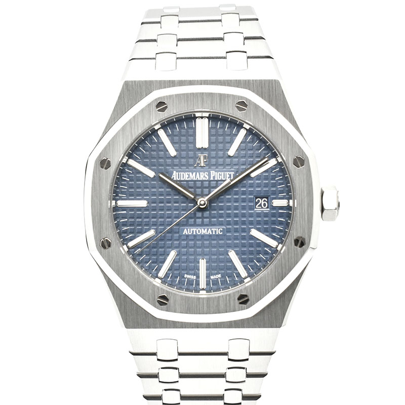 オーデマ・ピゲ　AUDEMARS PIGUET　ロイヤルオーク　15400ST.OO.1220ST.03　41mm　ブルー　USED　中古