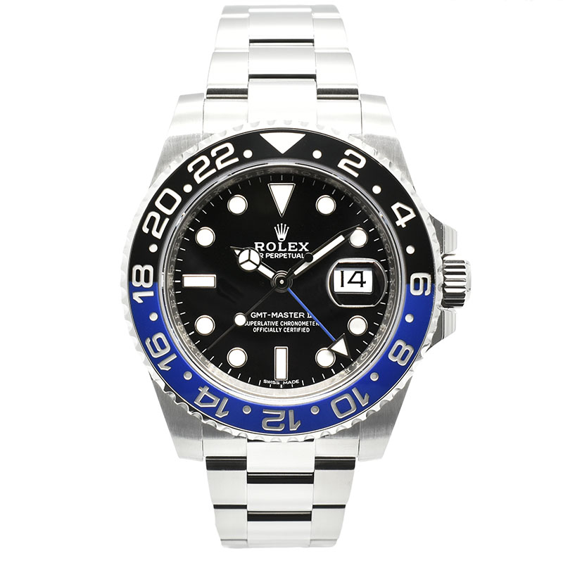 ロレックス　ROLEX　GMTマスター2　116710BLNR　40mm　青黒ベゼル　USED　中古