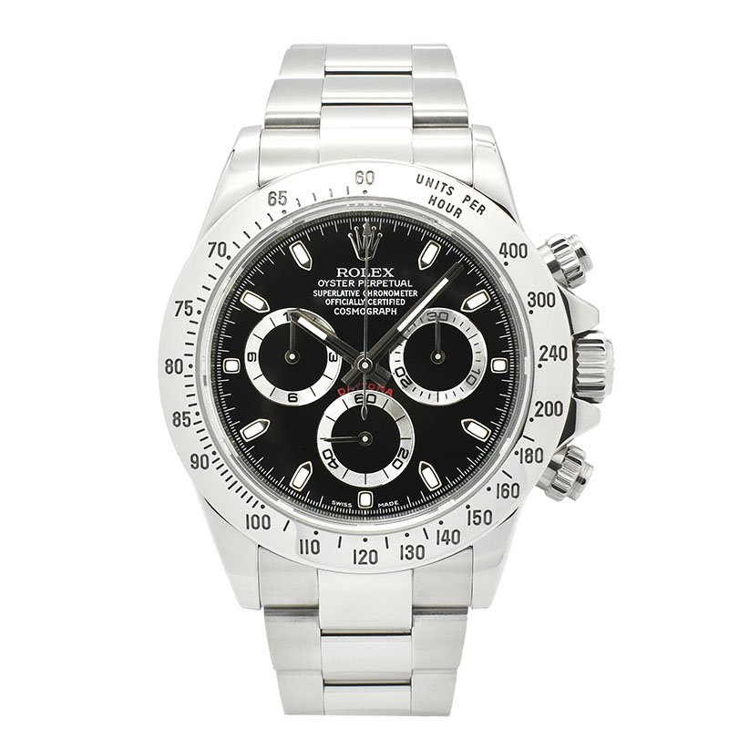 ロレックス　ROLEX　デイトナ　116520　ブラック　ランダム番　USED　中古