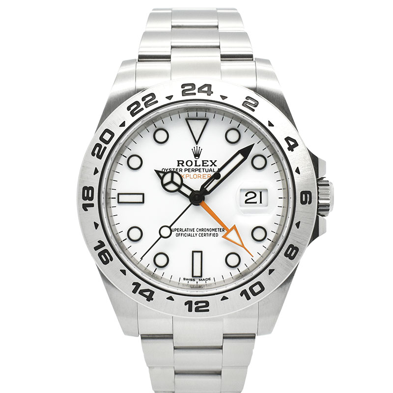 ロレックス　ROLEX　エクスプローラー2　Ref.216570　ホワイト　ランダム番　USED　中古
