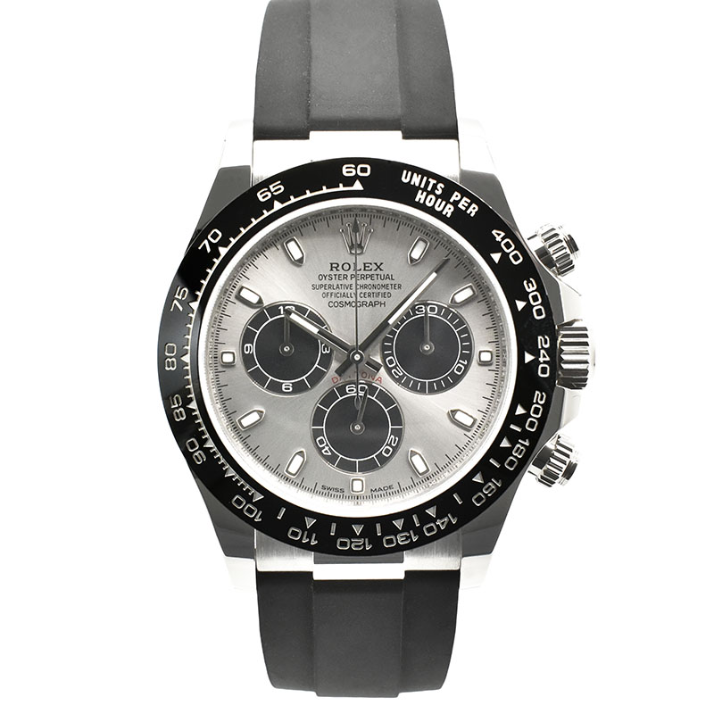 ロレックス　ROLEX　デイトナ　116519LN　スチール/ブラック　オイスターフレックス　18KWG　USED　中古