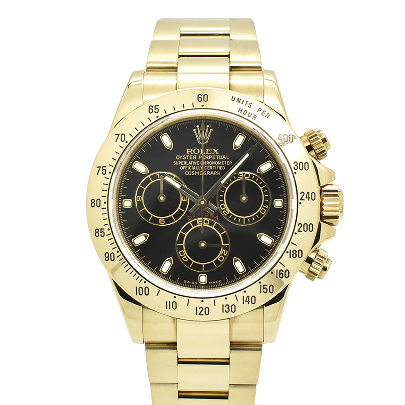 ロレックス　ROLEX　デイトナ　Ref.116528　18KYG　40mm　D番　USED　中古