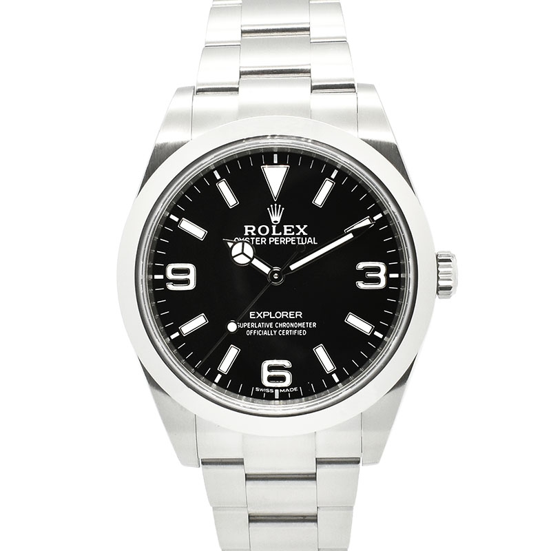 ロレックス　ROLEX　エクスプローラー1　Ref.214270　39mm　クロマライト　USED　中古