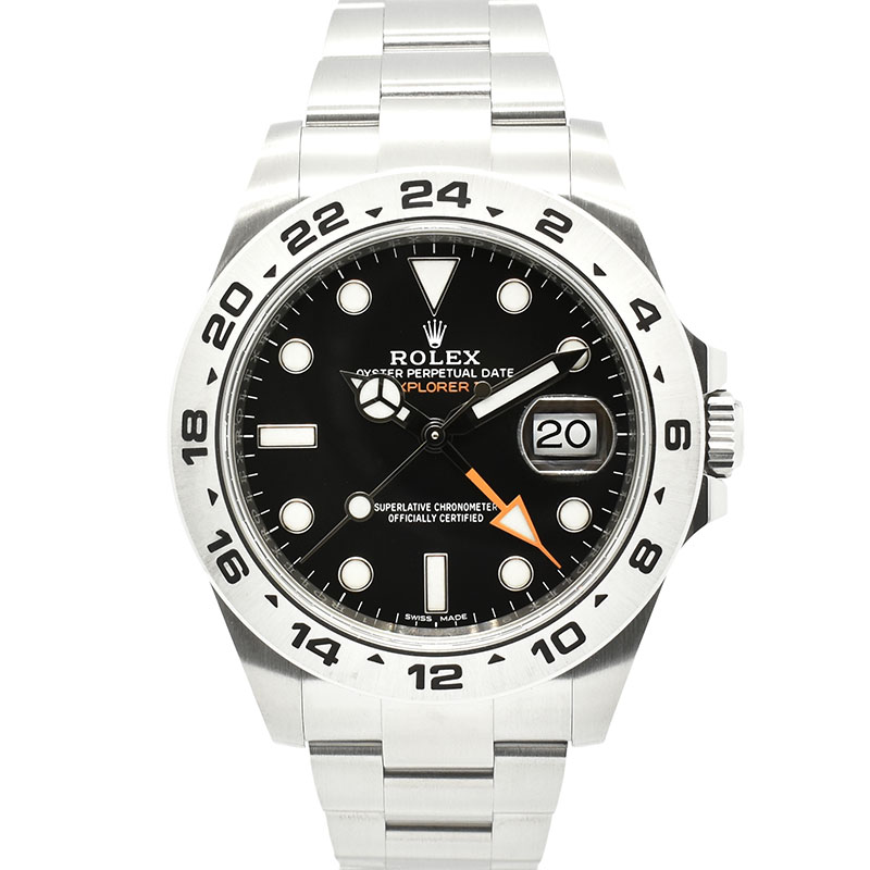 ロレックス　ROLEX　エクスプローラー2　Ref.216570　ブラック　ランダム番　USED　中古