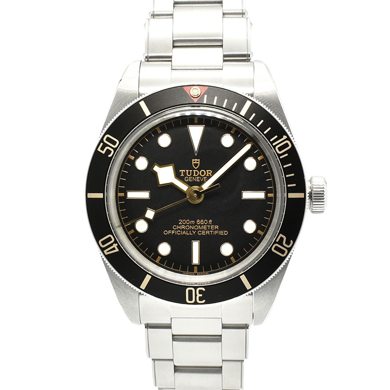 チューダー(チュードル)　TUDOR　ヘリテージ ブラックベイ フィフティエイト　79030N　39mm　ブラック　USED　中古