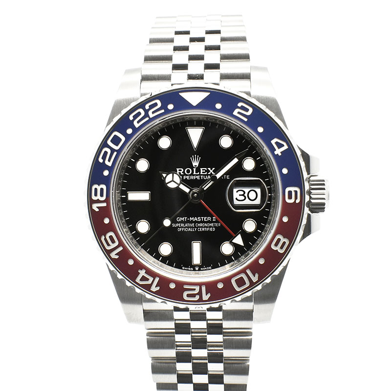 ロレックス　ROLEX　GMTマスター2　126710BLRO　ブルー/レッドベゼル　40mm　未使用品