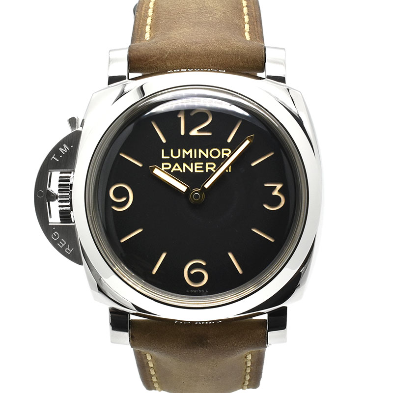 パネライ　PANERAI　ルミノール1950 3デイズ レフトハンド アッチャイオ　PAM00557　SS　47mm　手巻き　R番　USED　中古