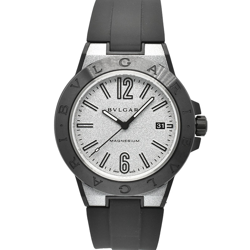 ブルガリ　BVLGARI　ディアゴノ マグネシウム 41　DG41C6SMCVD　41mm　USED　中古