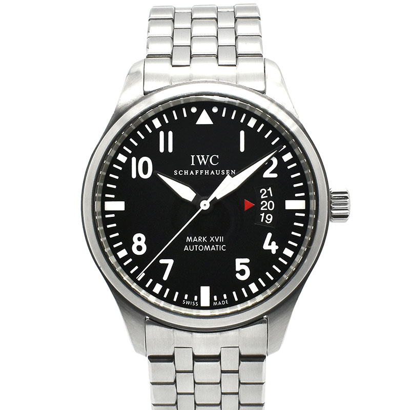 IWC　パイロットウォッチ　マーク17　IW326504　ブラック　41mm　USED　中古