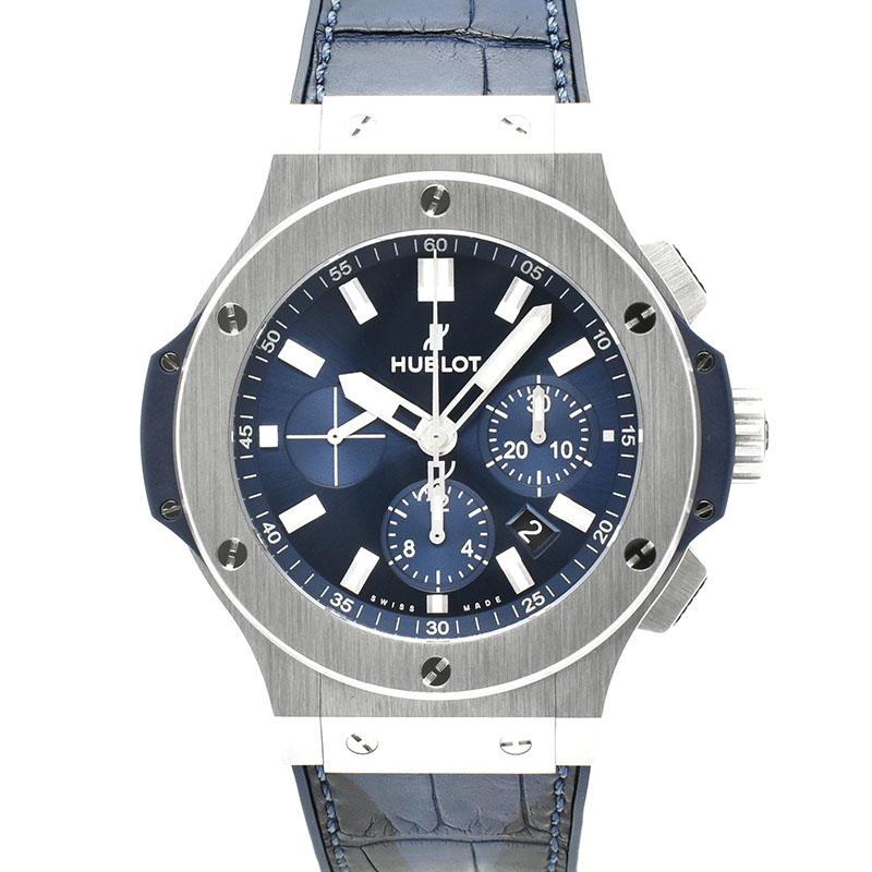 ウブロ　HUBLOT　ビッグバン スチール ブルー　301.SX.7170.LR　44mm　SS　USED　中古