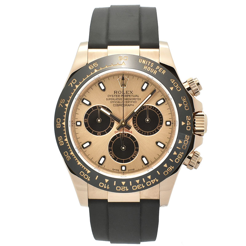 ロレックス　ROLEX　デイトナ　Ref.116515LN　18KERG　ピンク/ブラック　オイスターフレックス　USED　中古