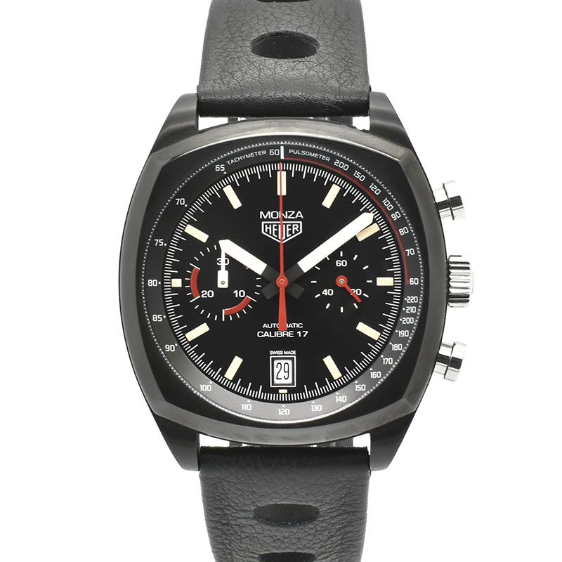 タグホイヤー　TAG HEUER　モンツァ クロノグラフ キャリバー17　CR2080.FC6375　40周年記念　42mm　USED　中古