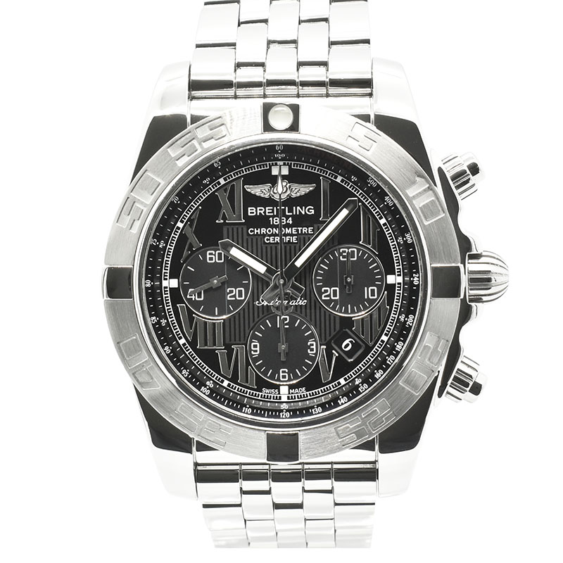 ブライトリング　BREITLING　クロノマット44　A012B56PA　ブラックローマ　44mm　SS　USED　中古