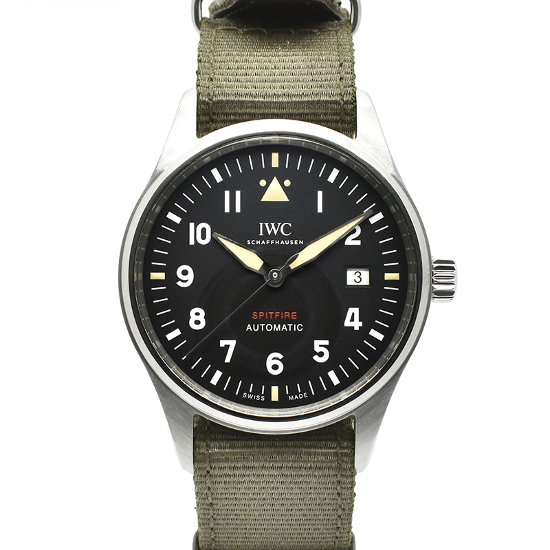 IWC　パイロットウォッチ オートマティック スピットファイア　IW326801　ブラック　39mm　USED　中古