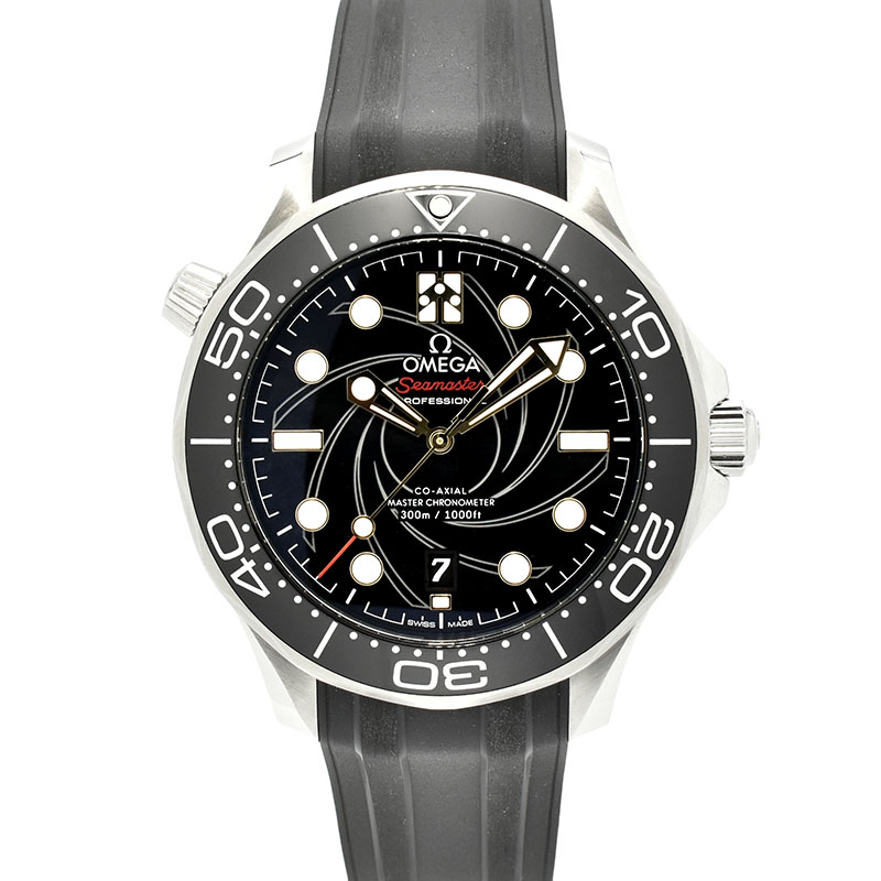 オメガ　OMEGA　シーマスター300 コーアクシャル マスタークロノメーター  007 ジェームス・ボンド リミテッド　210.22.42.20.01.004　世界7007本限定　42mm　未使用品