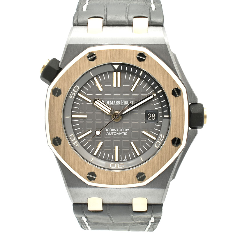オーデマ・ピゲ　AUDEMARS PIGUET　ロイヤルオーク オフショアダイバー QE IIカップ2014　15709TR.OO.A005CR.01　世界150本限定　42mm　USED　中古