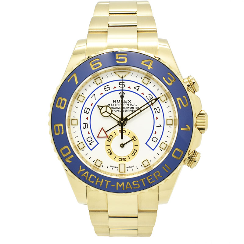 ロレックス　ROLEX　ヨットマスター2　116688　44mm　ホワイト　18KYG　ランダム番　USED　中古