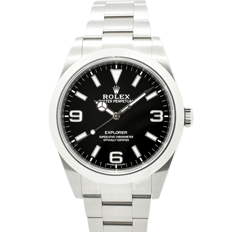 ロレックス　ROLEX　エクスプローラー1　Ref.214270　39mm　クロマライト　USED　中古