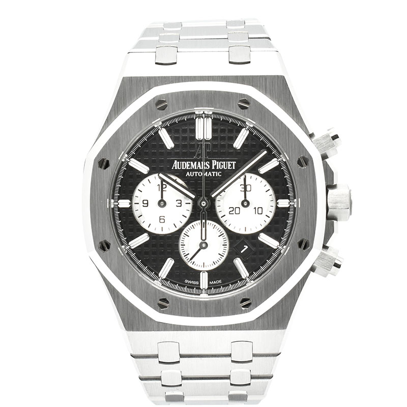 オーデマ・ピゲ　AUDEMARS PIGUET　ロイヤルオーク クロノグラフ　26331ST.OO.1220ST.02　SS　41mm　ブラック/シルバー　USED　中古