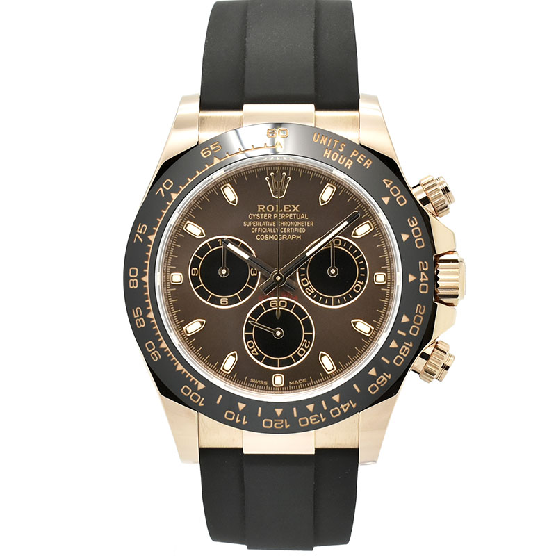 ロレックス　ROLEX　デイトナ　Ref.116515LN　18KERG　セラミックベゼル　40mm　チョコレート/ブラック　オイスターフレックス　USED　中古