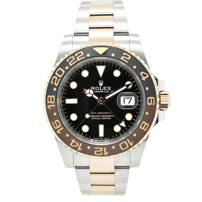 ロレックス　ROLEX　GMTマスター2　126711CHNR　ブラウン/ブラックベゼル　40mm　USED　中古